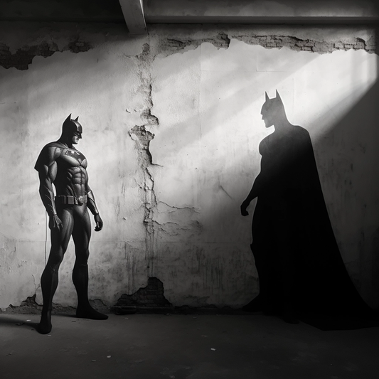 Rare Art - Batman in Shadows